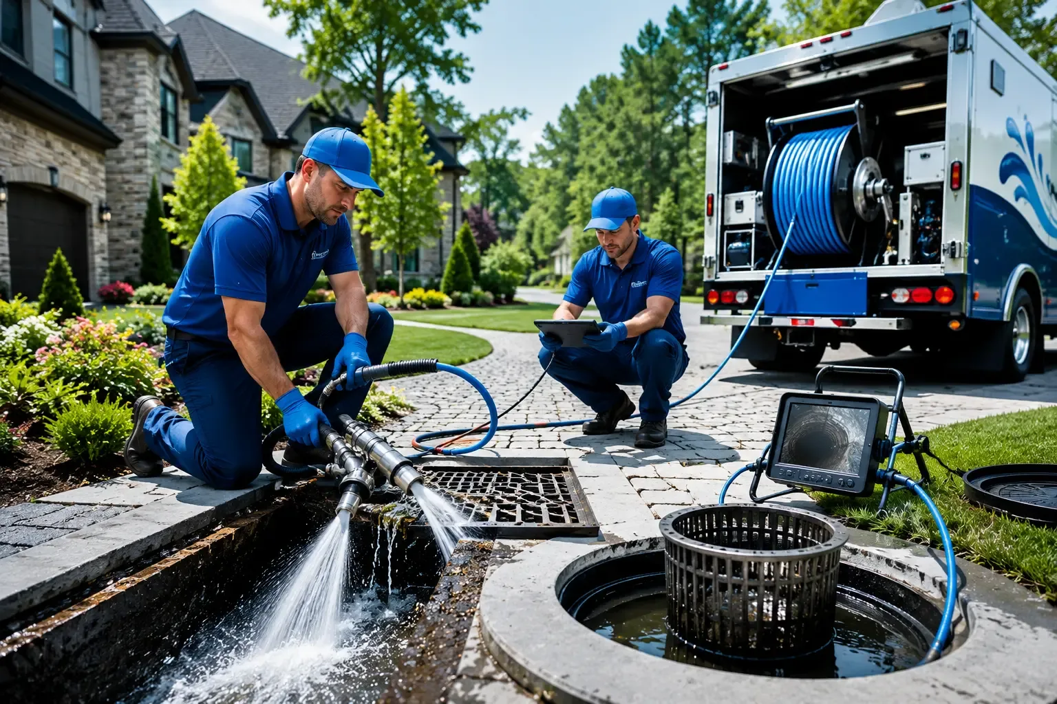 Local outdoor drain cleaning professionals in Hope, RI